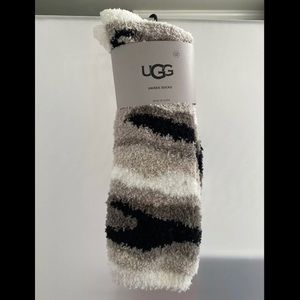 UGG Black Cali Collage Cozy Comfy Socks
